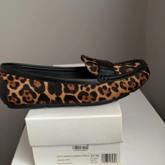 Calvin Klein Women's Leopard Print Loafers, BNWOT, no dust bags, comes with box - Picture 11 of 12